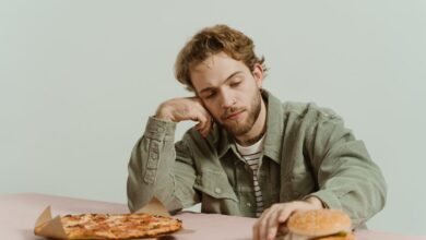 hungry right after eating
