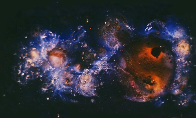 dead stars in space