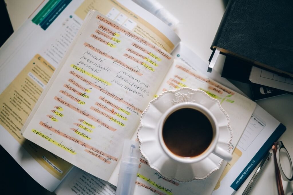 Language study notes, a skill that fades faster without practice
